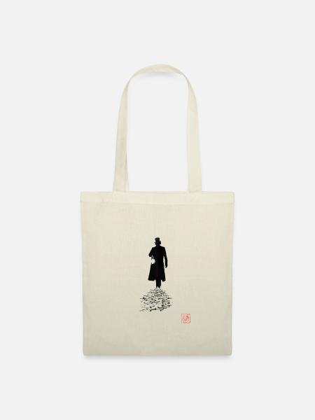 Jack der Ripper 02 - Stoffbeutel - Natur