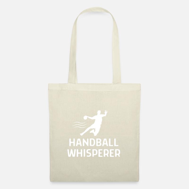 Handball Handballer Spruch Geschenk - Stoffbeutel - Natur