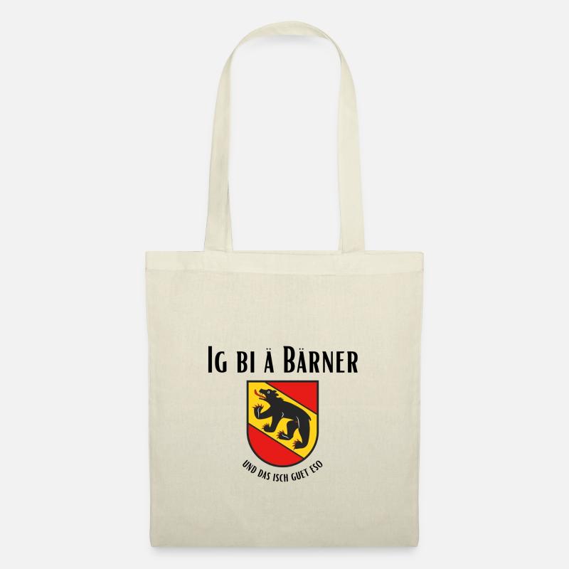 Ig bi ä Bärner - Stoffbeutel - Natur
