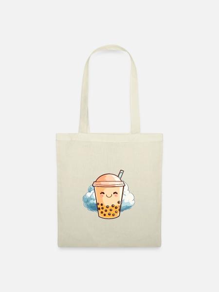 Boba Bubble - Stoffbeutel - Natur