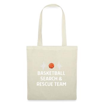 Basketball Spieler Basketballer Sprüche Geschenk - Stoffbeutel - Natur - Vorne