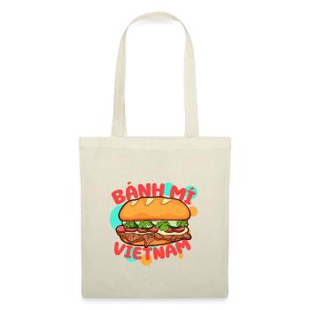 Vietnam Viet Banh Mi pain vietnamien I cadeau - Sac en tissu - nature - Devant
