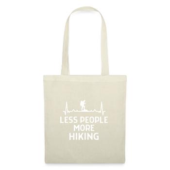 Klettern Kletterer Hiking Sprüche Geschenk - Stoffbeutel - Natur - Vorne
