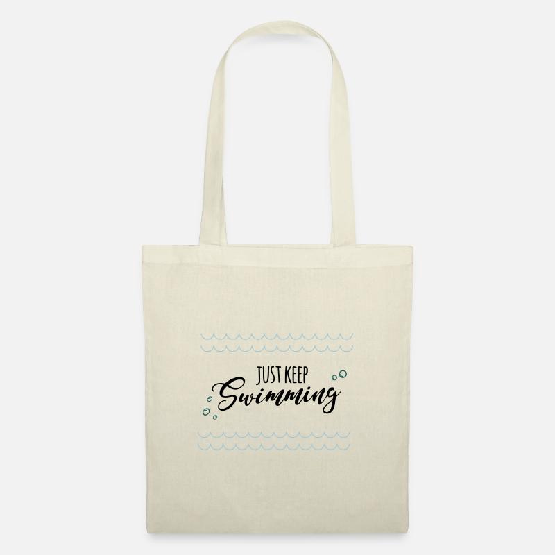 keep swimming - Sac en tissu - nature