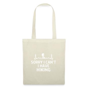 Klettern Kletterer Hiking Sprüche Geschenk - Stoffbeutel - Natur - Vorne