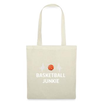 Basketball Spieler Basketballer Sprüche Geschenk - Stoffbeutel - Natur - Vorne