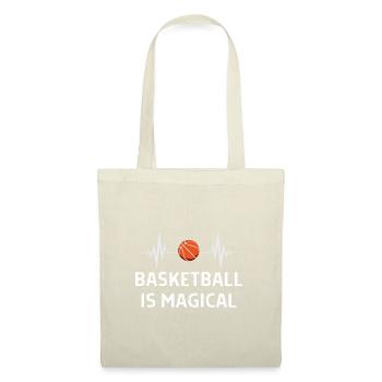 Basketball Spieler Basketballer Sprüche Geschenk - Stoffbeutel - Natur - Vorne
