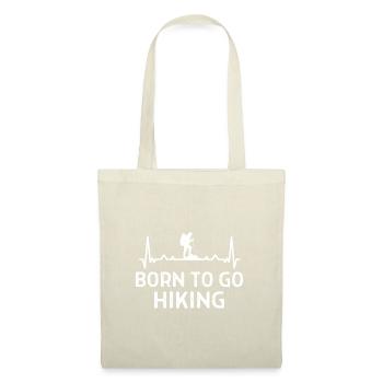 Klettern Kletterer Hiking Sprüche Geschenk - Stoffbeutel - Natur - Vorne