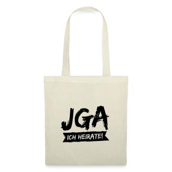 JGA - Ich heirate! - Stoffbeutel - Natur - Vorne