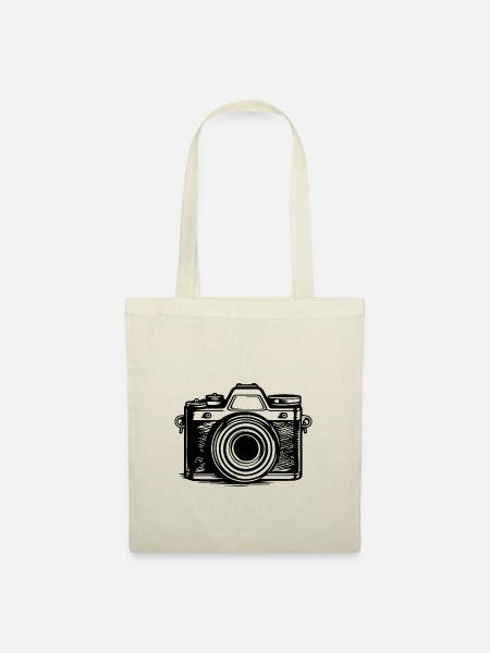 Fotograf Fotografieren Fotografie Kamera - Stoffbeutel - Natur