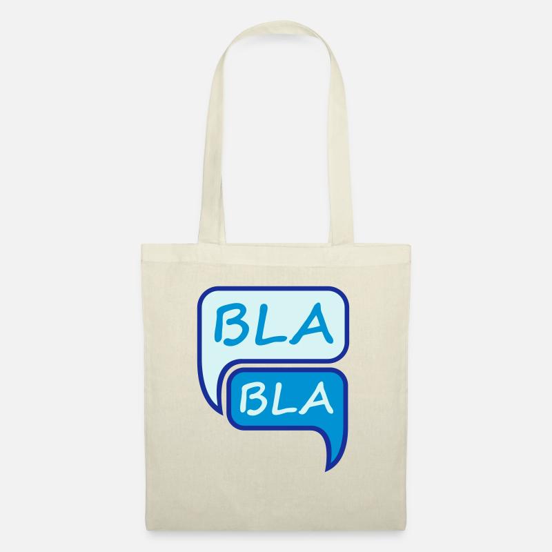 Bla Bla Design - Stoffbeutel - Natur