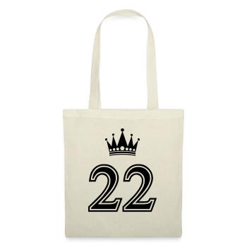 22 crown - Tote Bag - nature - Front