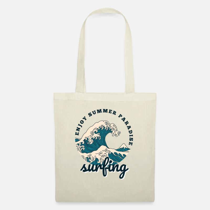 Surfing - Stoffbeutel - Natur