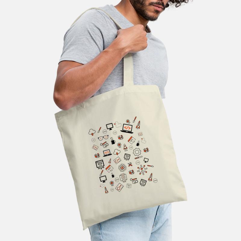 Java developer programming Tote Bag