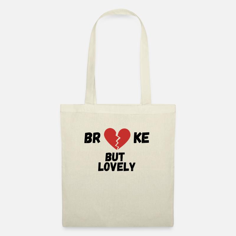 broke - Stoffbeutel - Natur