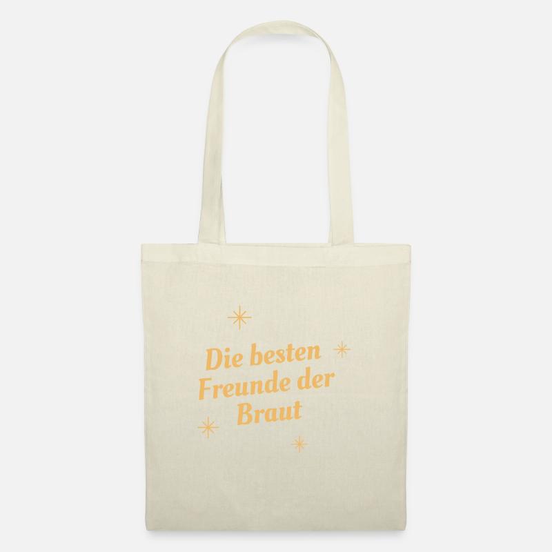 Die beste Freundin der Braut - Stoffbeutel - Natur