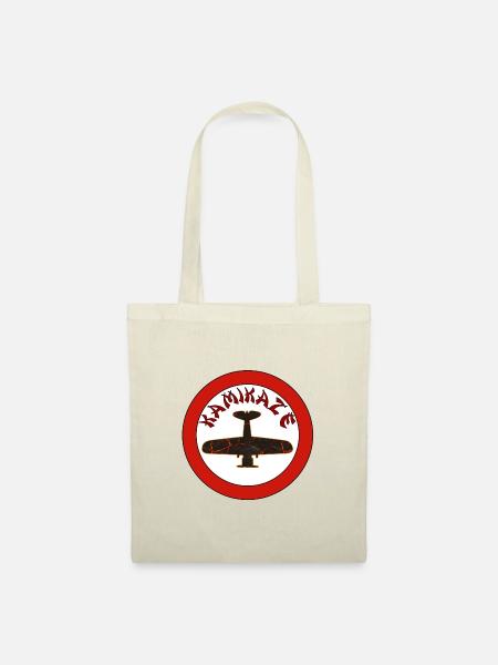 JAPANISCHES SYMBOL KAMIKAZE - Stoffbeutel - Natur