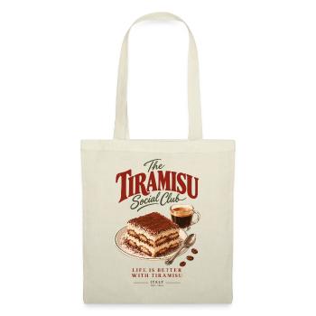 The Tiramisu Social Club - Stoffbeutel - Natur - Vorne