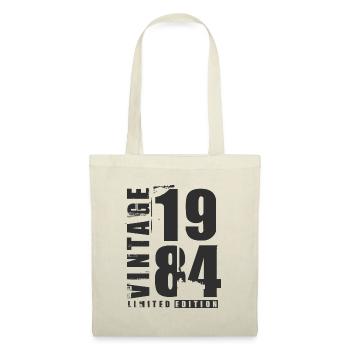 Vintage 1984 Vintage Born Birthday Gift - Tote Bag - nature - Front