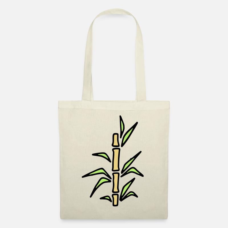 Bambou bambou canne en bambou - Sac en tissu - nature