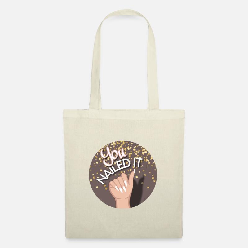 Vous l’avez cloué! Tu as réussi! - Sac en tissu - nature