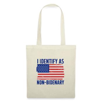 Anti Biden Démocrate Libéral Non-Biden - Sac en tissu - nature - Devant