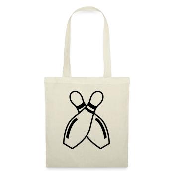 bowling_pins__f1 - Sac en tissu - nature - Devant