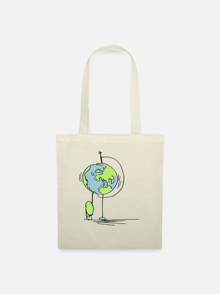 Travel with your finger on the globe - Tote Bag - nature