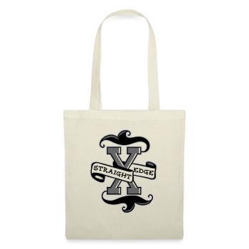 STRAIGHT EDGE 2 - Stoffbeutel - Natur - Vorne
