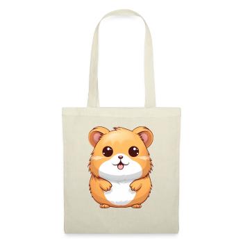 Hamster - Stoffbeutel - Natur - Vorne
