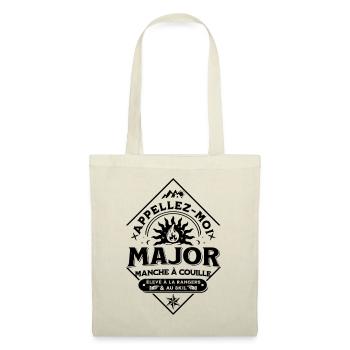 Appellez-moi Major, manche à C.... - Sac en tissu - nature - Devant