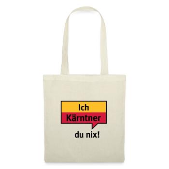 Je Carinthie - vous nix - Sac en tissu - nature - Devant