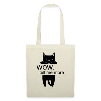 A tell me more - cat - Tote Bag - nature - Front