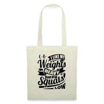 Squats low - Tote Bag - nature - Front