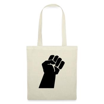 revolt fist - Sac en tissu - nature - Devant