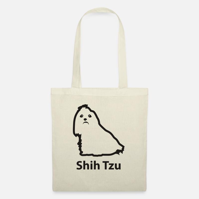 Shih Tzu - Stoffbeutel - Natur