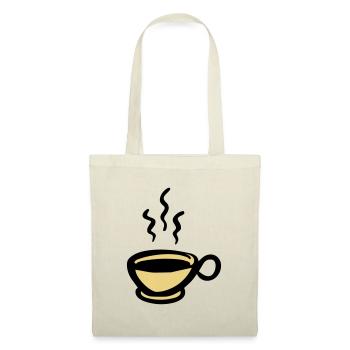 Coffee cup of coffee cup - Tote Bag - nature - Front