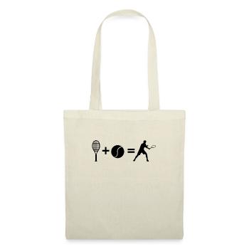 tennis - Sac en tissu - nature - Devant