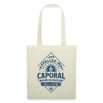 Appellez-moi Caporal, bande de Manche - Sac en tissu - nature - Devant