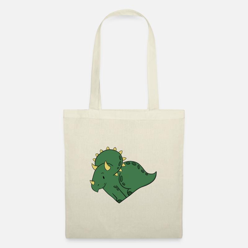 Liebe Triceratops - Stoffbeutel - Natur