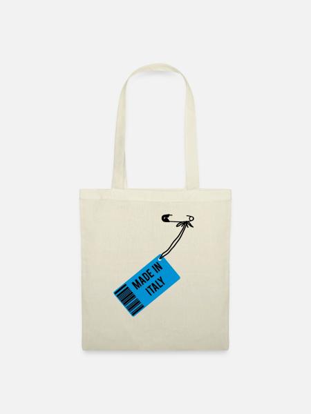 Made in Italy - Stoffbeutel - Natur