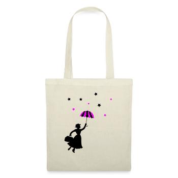 Mme Umbrella - Sac en tissu - nature - Devant