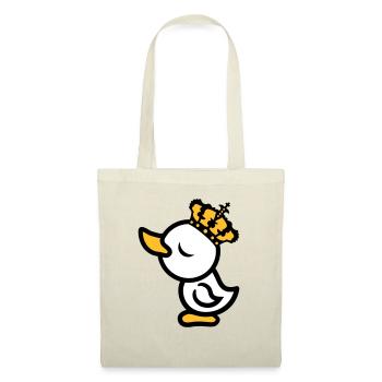 Eitel Koenig Koenigin Princesse Couronne De Chick Arrog - Sac en tissu - nature - Devant