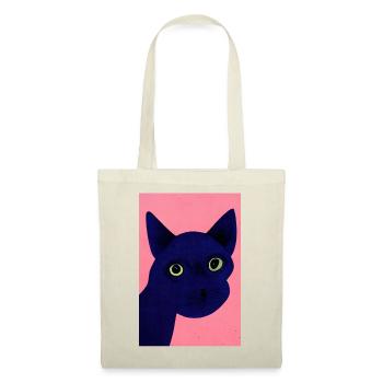 Cat at Night Retro - Tote Bag - nature - Front
