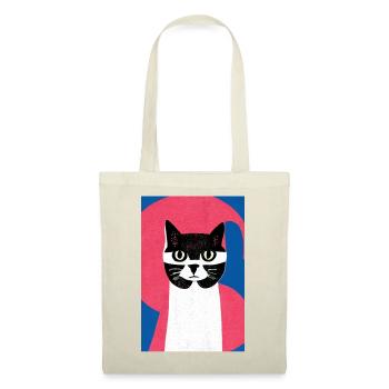 Cat Collage Retro - Tote Bag - nature - Front