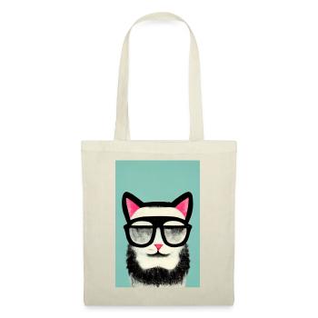 Chat de Havana Retro - Sac en tissu - nature - Devant