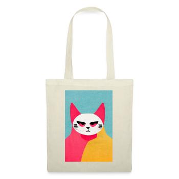 Final boss Cat Retro - Tote Bag - nature - Front