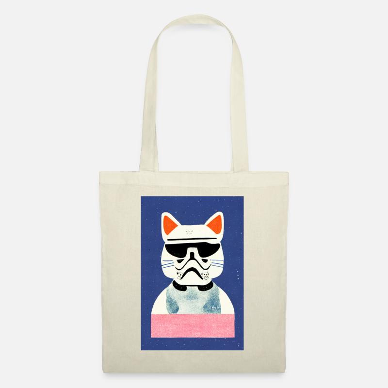 Storm Cat Retro - Stoffbeutel - Natur
