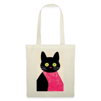 Surprised Kitty Retro - Tote Bag - nature - Front