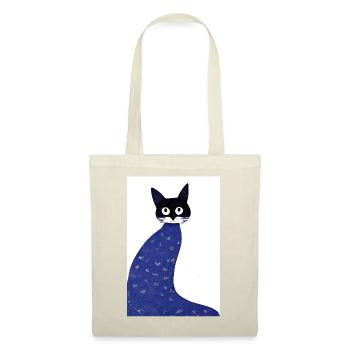 Assistant Cat Retro - Sac en tissu - nature - Devant